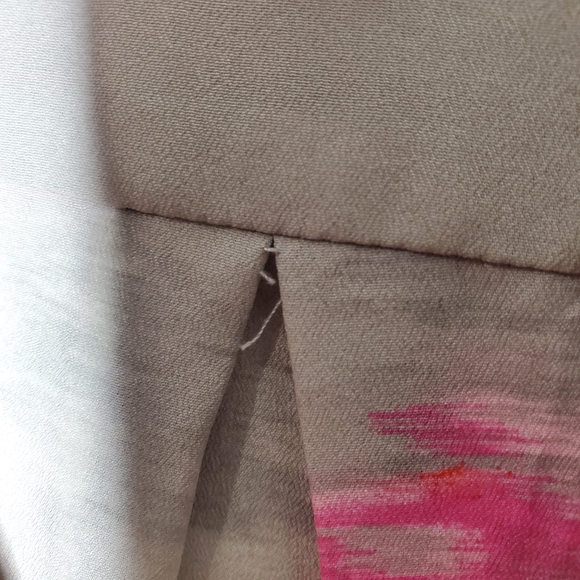 BANANA REPUBLIC button down grey pixel pattern - Picture 4 of 5